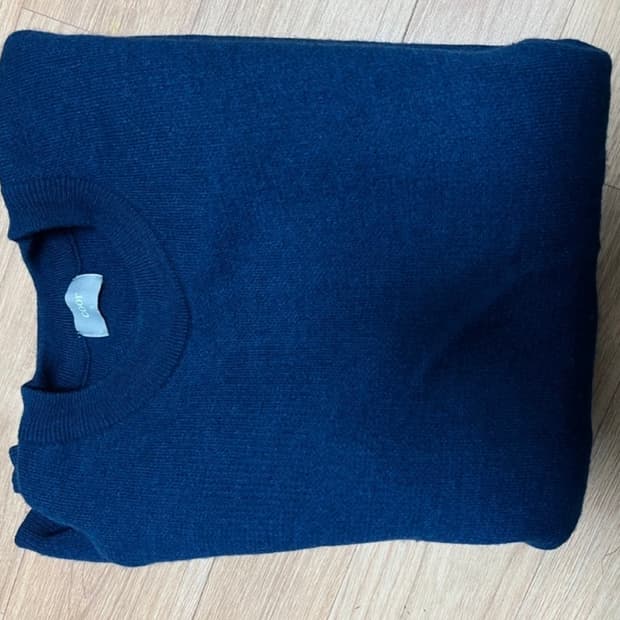 쿠어 니트 블루 네이비 S
