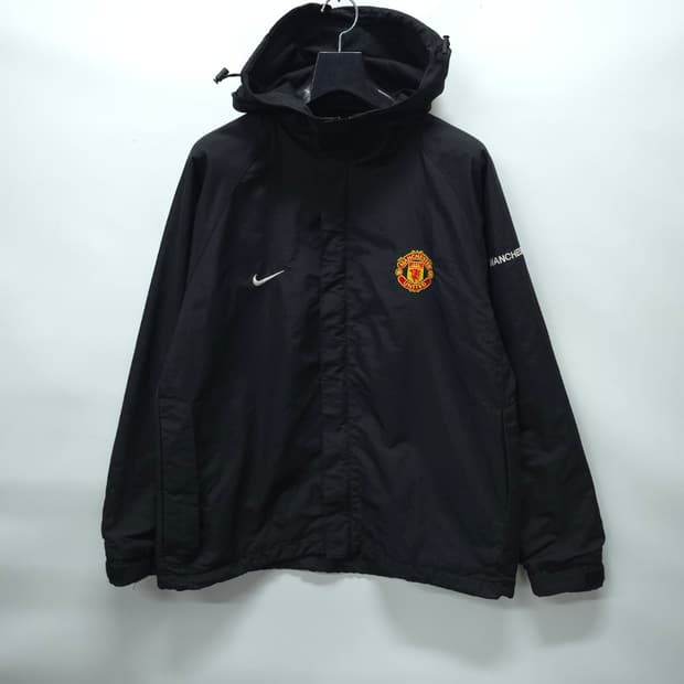 나이키 맨유 올드스쿨 후드 바람막이 자켓(95)