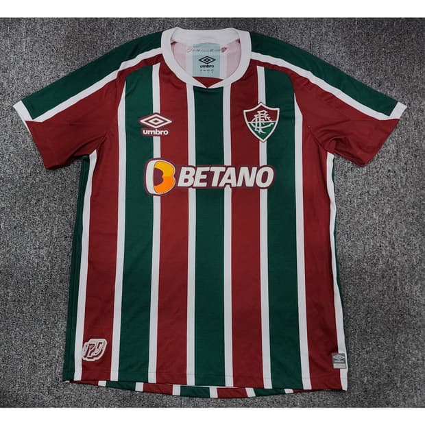 엄브로 22-23 플루미넨시 FC 홈 유니폼 축구 반팔져지 USA L