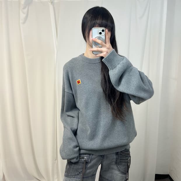 Kodak grey knit