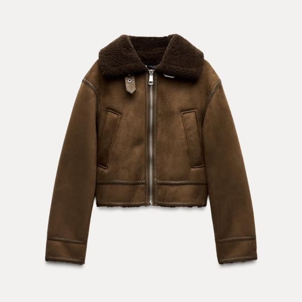  Zara 더블 페이스드 점퍼 s사이즈