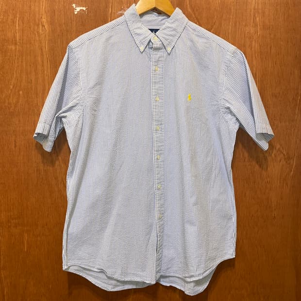(L) POLO 폴로 랄프로렌 스트라이프 반팔 셔츠