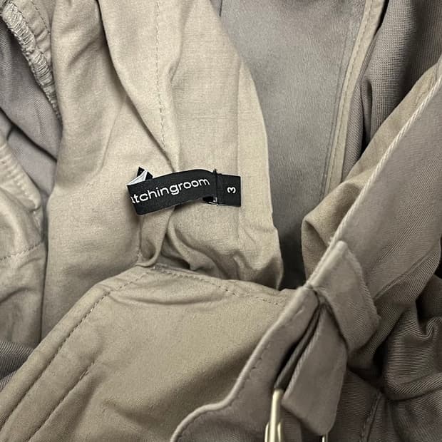 해칭룸 Zip Pants Grey