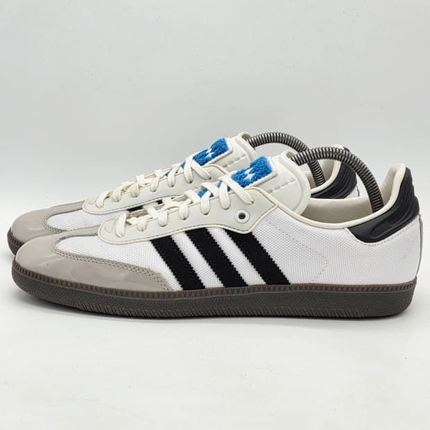 아디다스 x BSTN 삼바 컨소시엄 컵 크리스탈 화이트 검 (285)