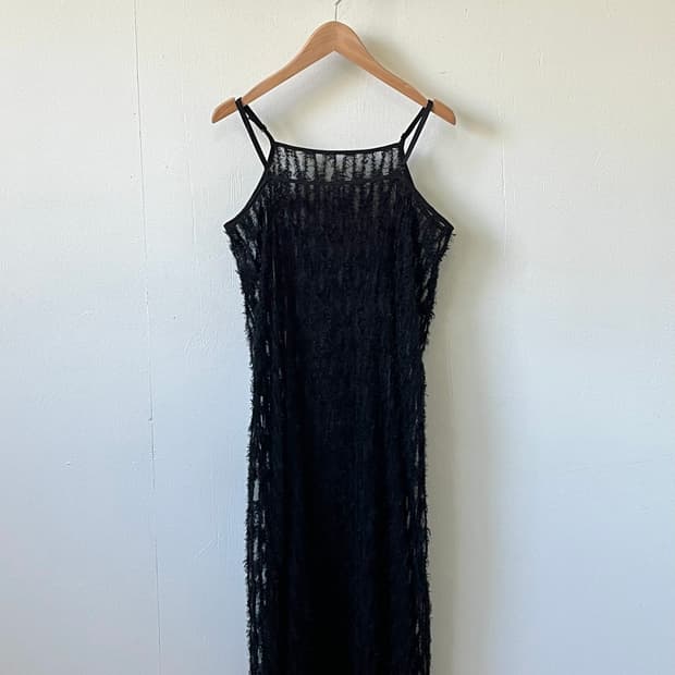 LAKOLE 시스루 롱 드레스