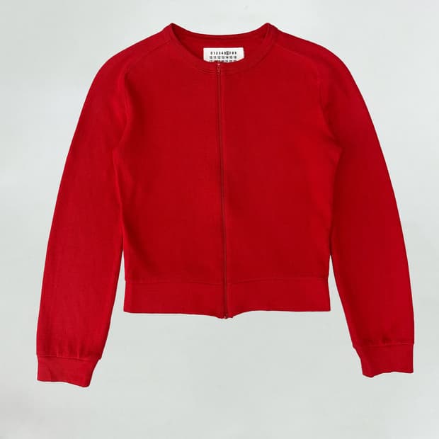 마르지엘라 아카이브 니트 집업