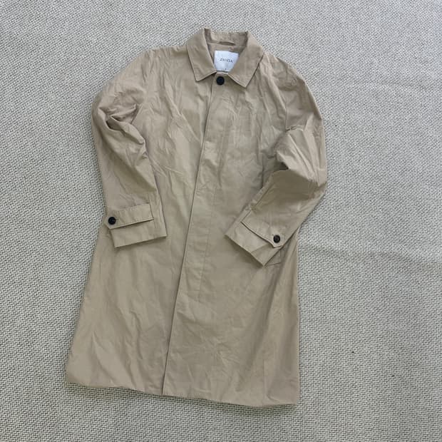 100 지오지아 남성용 트렌치 코트 0414D