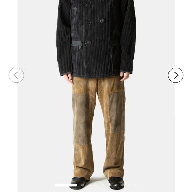 RRL 25fw 코듀로이 피코트 M