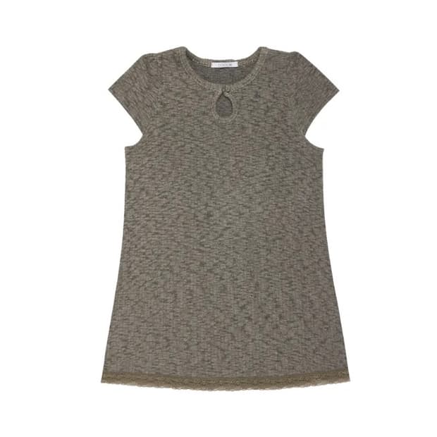 콜로신스 Weird Drop Top Dress Khaki Charcoal