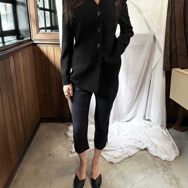 GIVENCHY v-neck button jacket