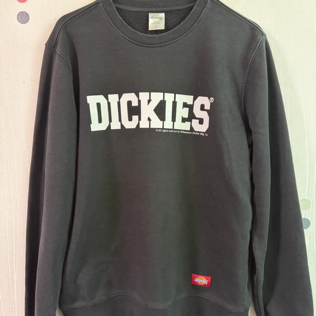 디키즈 빈티지 블랙 맨투맨