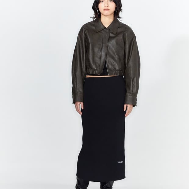 다이닛 레더자켓 새상품 택있음
FAUX-LEATHER BOMBER BAN