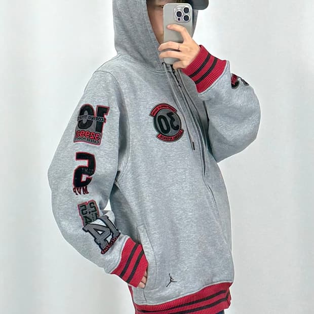 루키CK9747: 나이키 에어 조던 풀 집업 후드티 