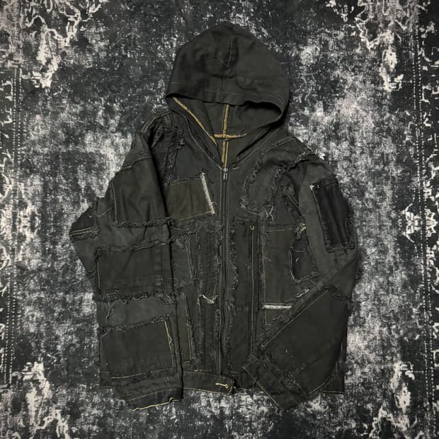 Patch Dis Detail Hoodie Jacket