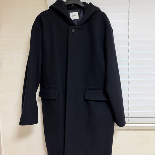 가든 익스프레스 울 후디 코트 XL