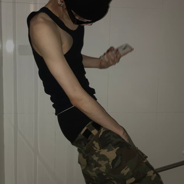 선데이오프클럽 카모 쇼츠