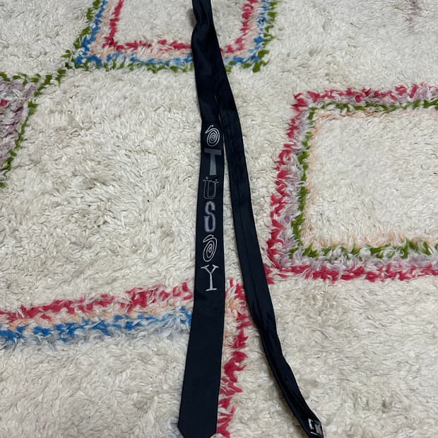 스투시 랜섬 자카드타이