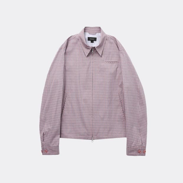 999휴머니티 EASY CHECK JACKET V2-PINK 3사이즈