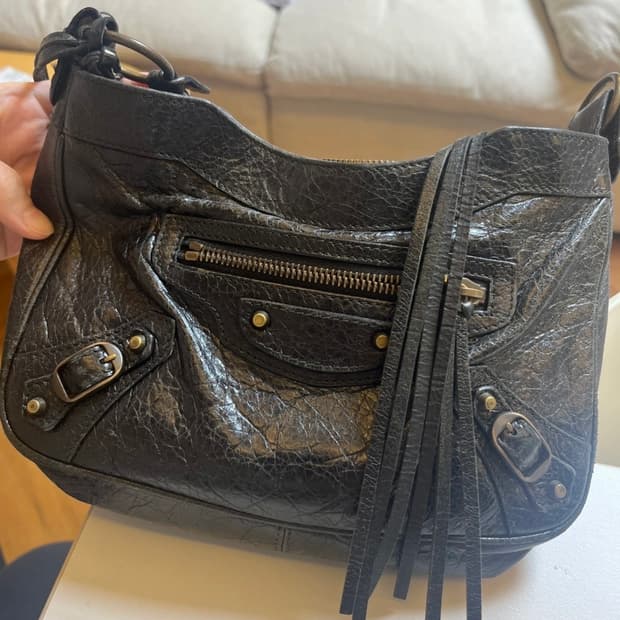 발렌시아가 모터백 크로스바디백 스몰