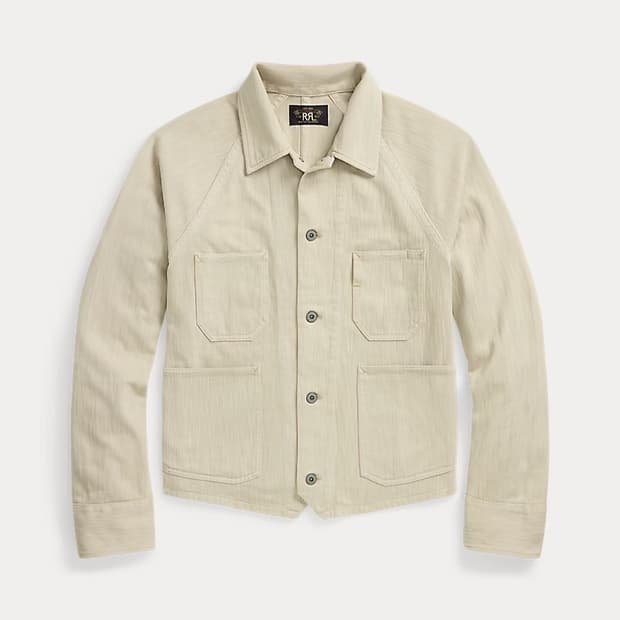RRL 더블알엘 트윌 헤링본 자켓 L