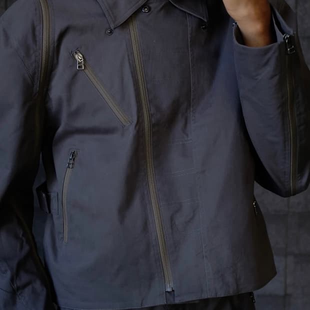 (L) 키코 코스타디노브 x Fox Lab 폭스랩 모토 자켓 차콜