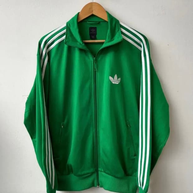 아디다스 파이어버드 그린 트랙탑