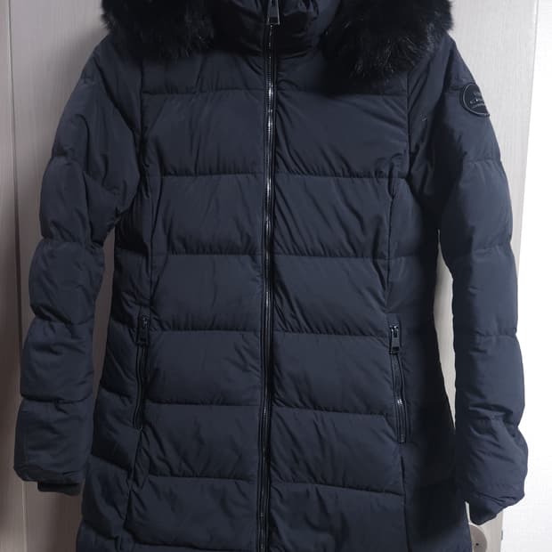 아이더 구스다운 롱패딩, M