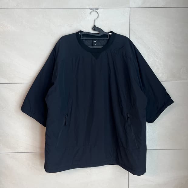 미즈노 반팔 패딩 블랙 [2XL]