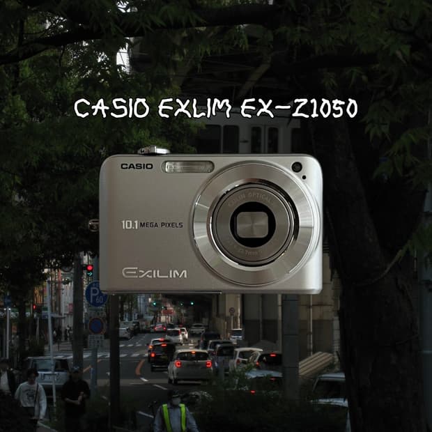 카시오 엑슬림 EX-Z1050 빈티지디카 디지털카메라
