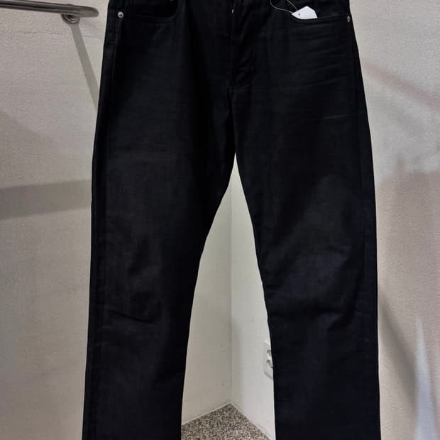 A.P.C 블랙데님 팬츠
