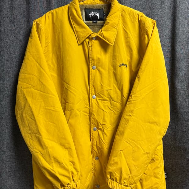 스투시 빈티지 셰르파 양털 코치자켓