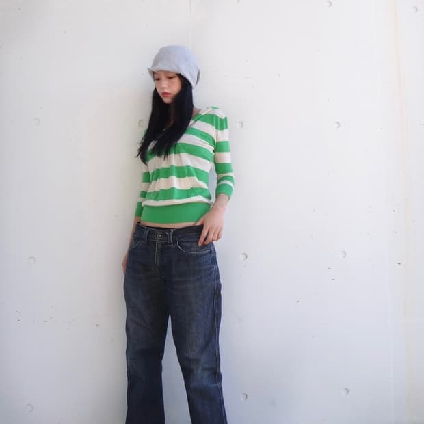 BANANA REPUBLIC twist pocket hoody knit 