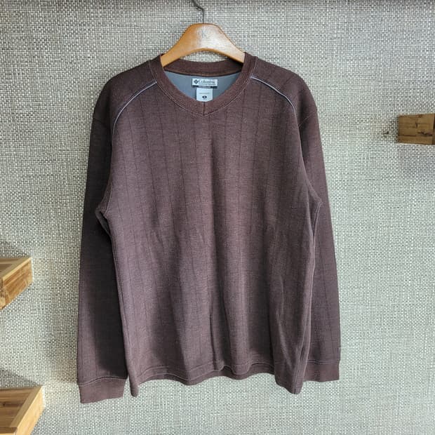 M 100사이즈 컬럼비아 빈티지 니트 등산 아웃도어 