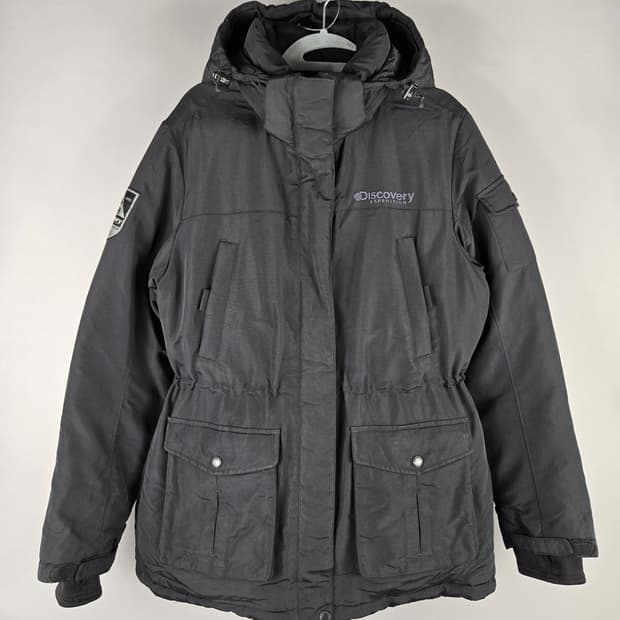 [무료배송]디스커버리 100 여성 구스 다운 익스페디션 패딩 점퍼 블랙