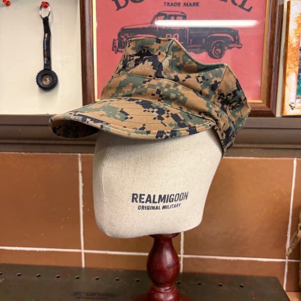 미해병대 USMC MARPAT 유틸리티 캡 오리지널 Medium