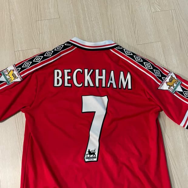맨체스터 유나이티드 베컴 7번 홈 저지 (Umbro / SHARP / 레