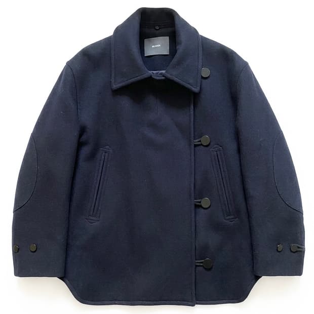[비이커(BEAKER)] 네이비 울 코트