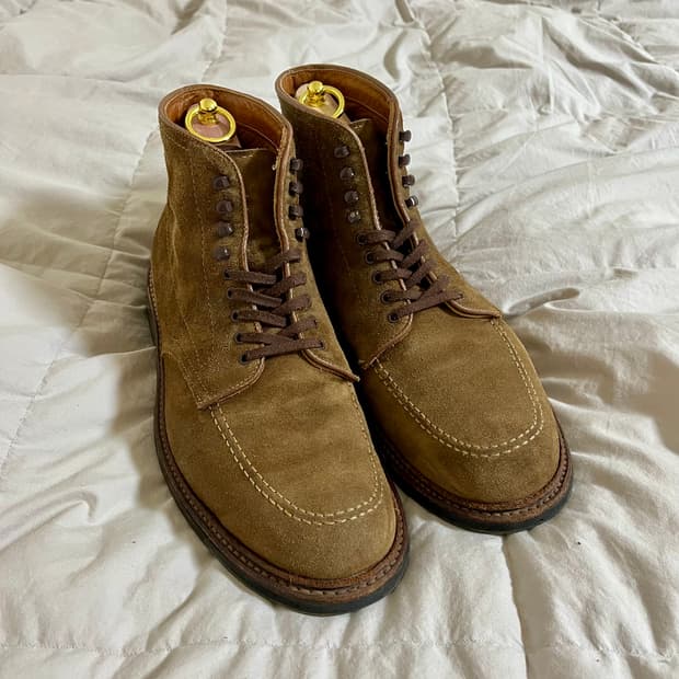 알든 인디부츠 4011hc 9.5d 스너프 스웨이드