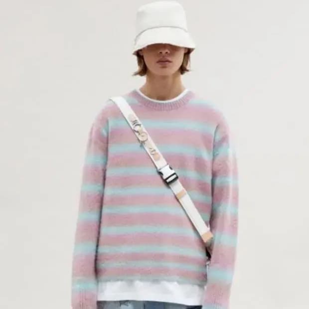 앤더슨벨 솜사탕 니트 L