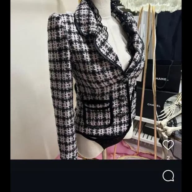 TRALAL 제니st 트위드 자켓