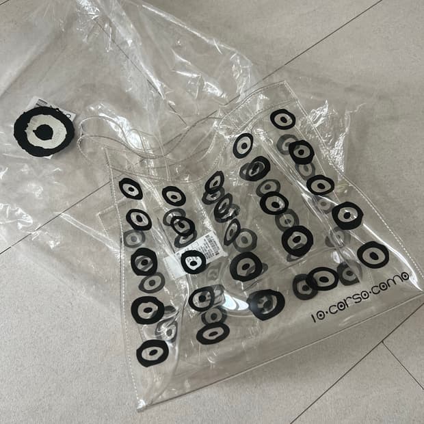 10 꼬르소꼬모 pvc 토트백