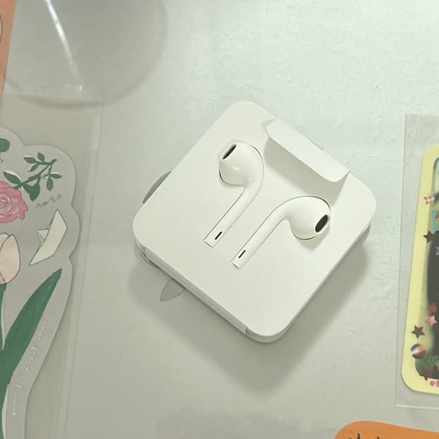 애플 아이폰 iphone 8핀 라이트닝 이어폰 새상품
