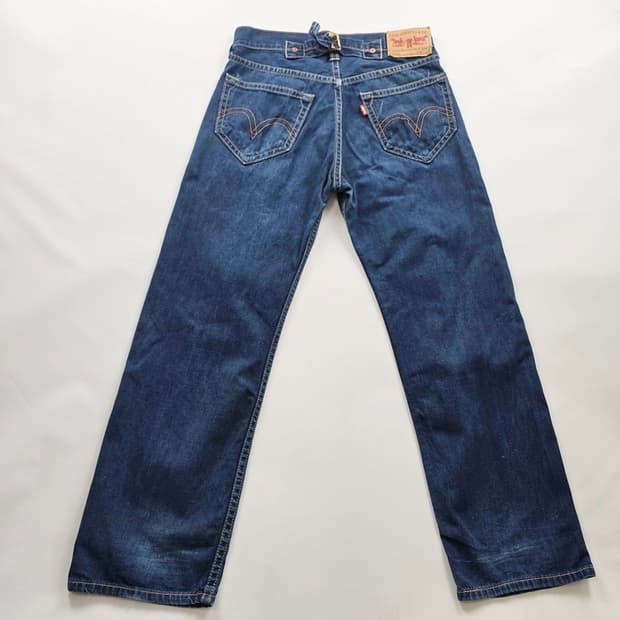 리바이스 902 청바지 일자 데님 사이즈34 R6606