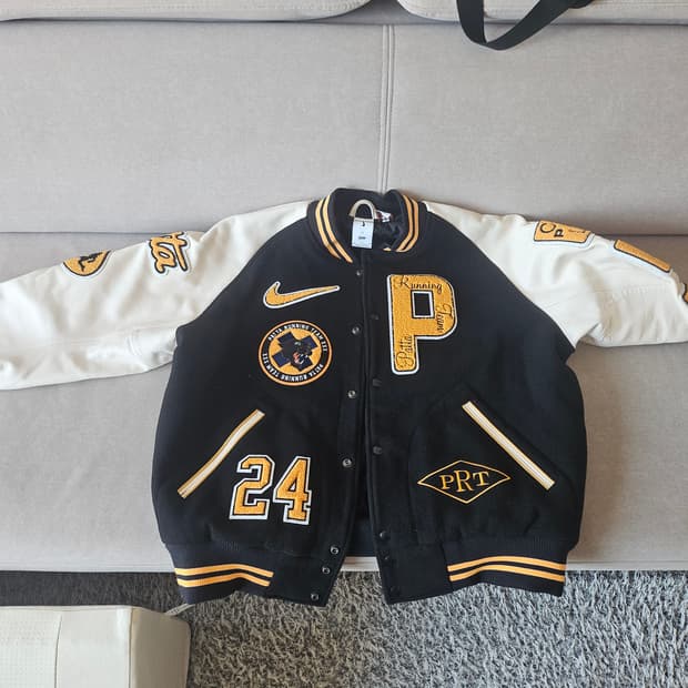 나이키 x 파타 바시티자켓 아시아 xl