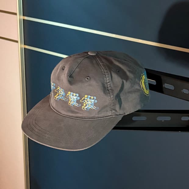 디스이즈네버댓 x 그레이트풀 데드 오버랩 라이트닝 베어스 캡 차콜