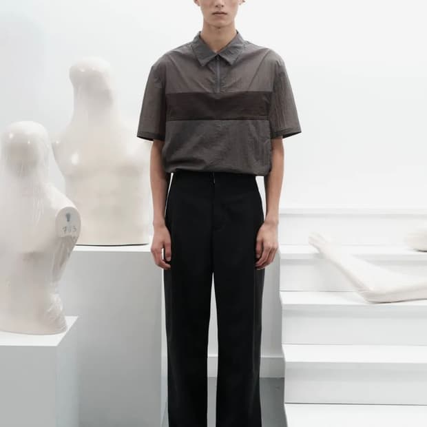 아모멘토 25ss wool wide pants