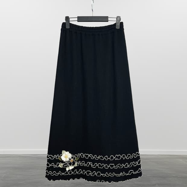 POTECHINO 울 롱 스커트