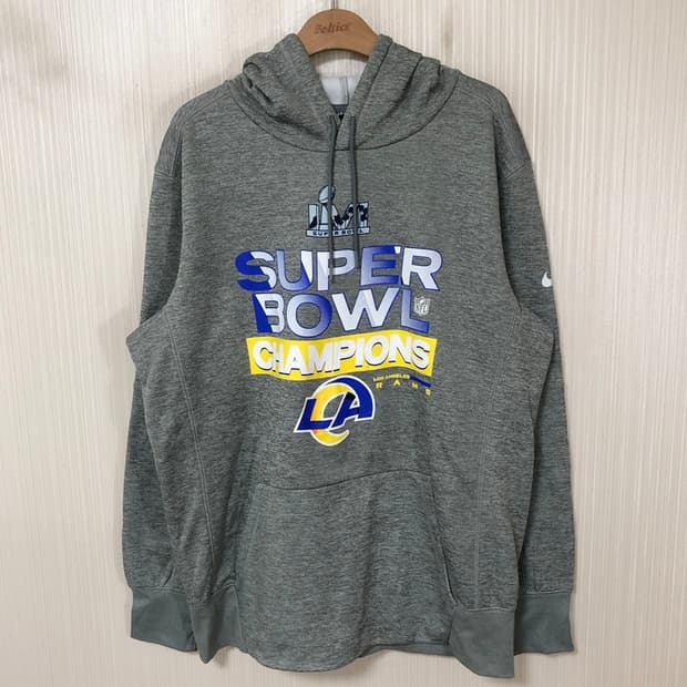 NFL 나이키 LA램스 슈퍼볼 챔피언트로피 라커룸 컬렉션후디 L(해외)