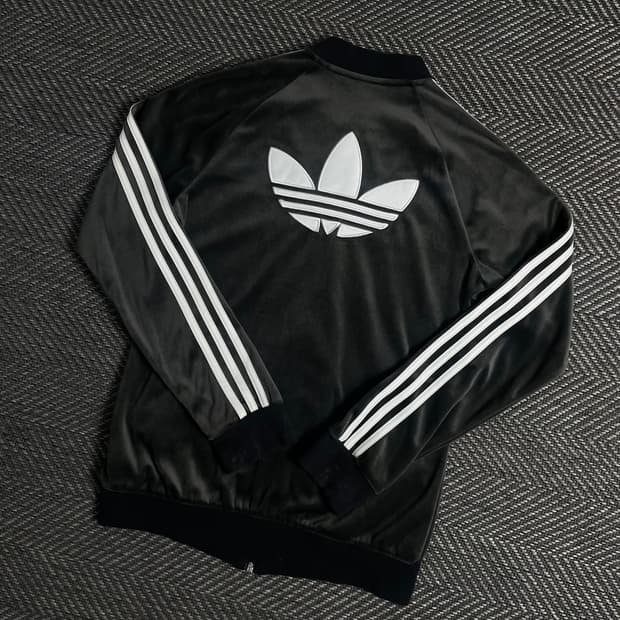 아디다스 트레포일 빅로고 슈퍼스타 트랙탑 져지y 3432