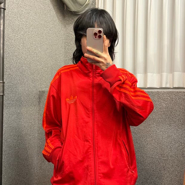 Adidas track top jersey